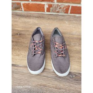 Vans Womens Size 7 Gray‎ Casual Sneakers With Multicolor Laces